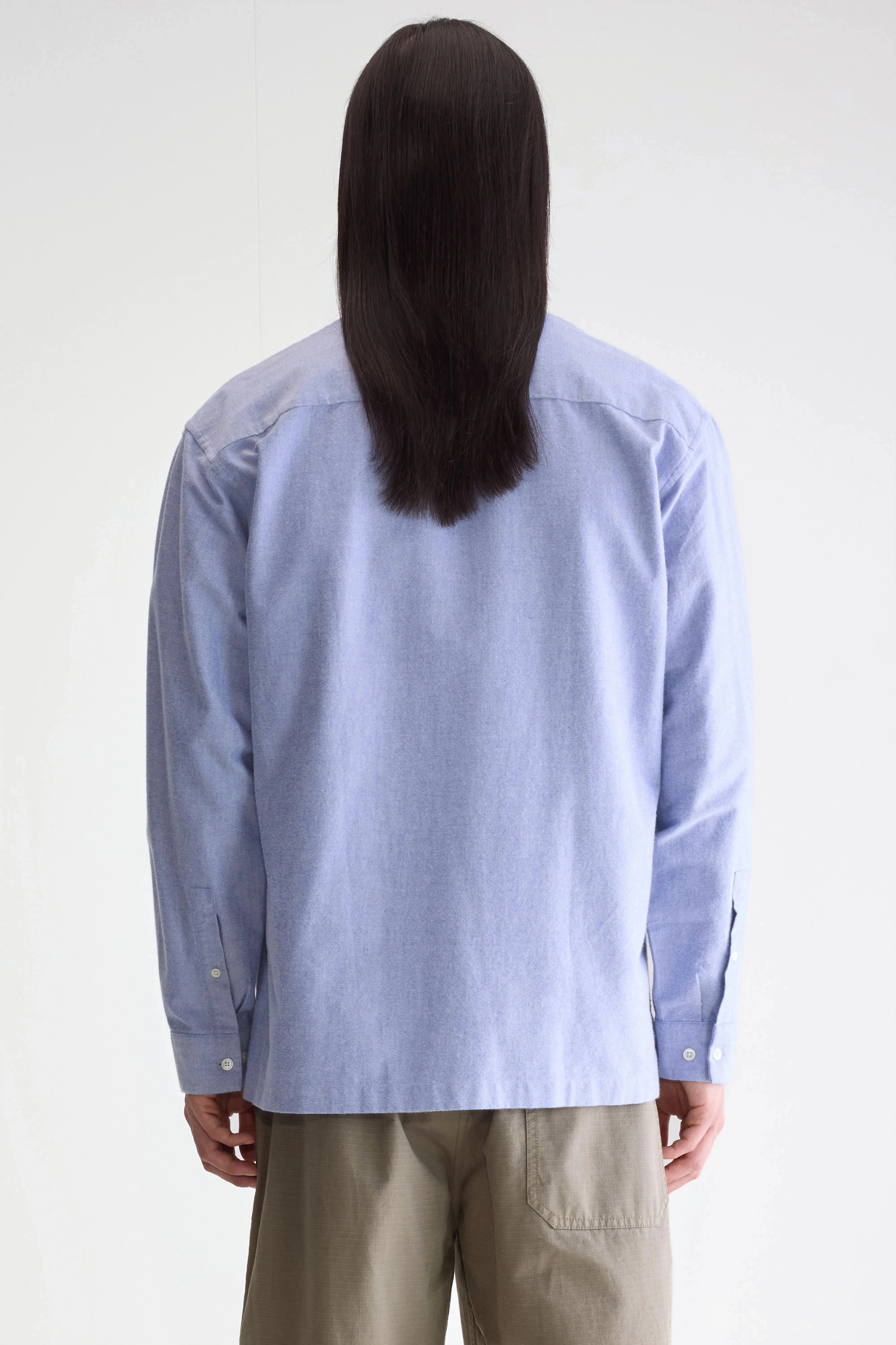 Flip relaxed shirt (252 / M / CHAMBRAY) Relaxed Style All-Day Wear