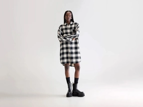 Lounge Moment Janet shirt dress (252 / W / CHECK A)