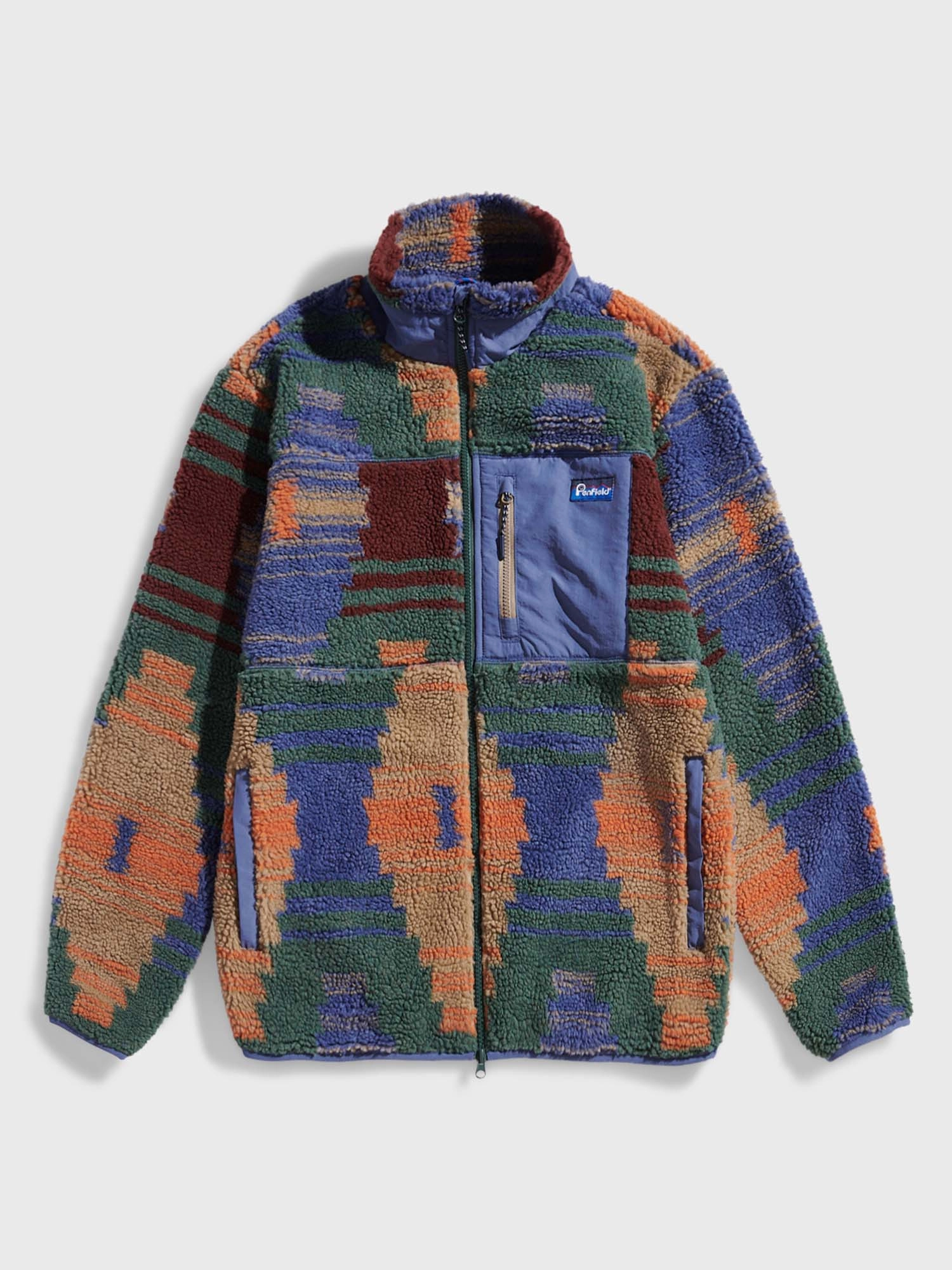 Forefounders Mattawa Fleece Jacket in Lead Gray Breathable Technology UltraQuietMaterial