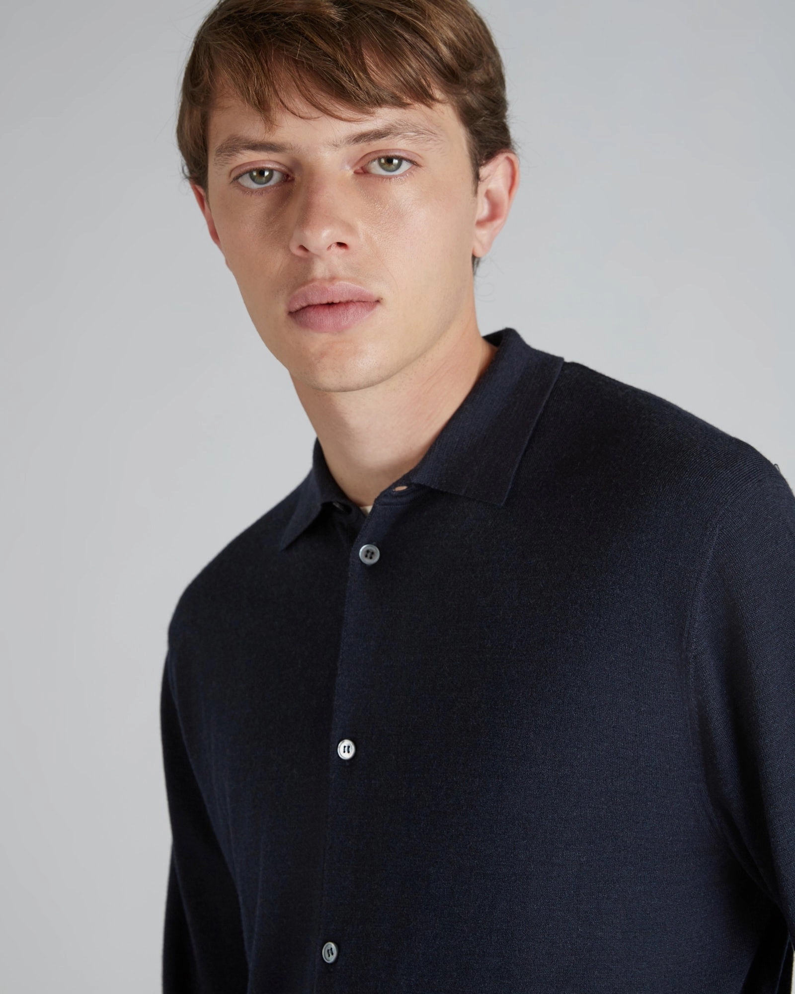 Versatile Look Certified Flexwool slim fit shirt