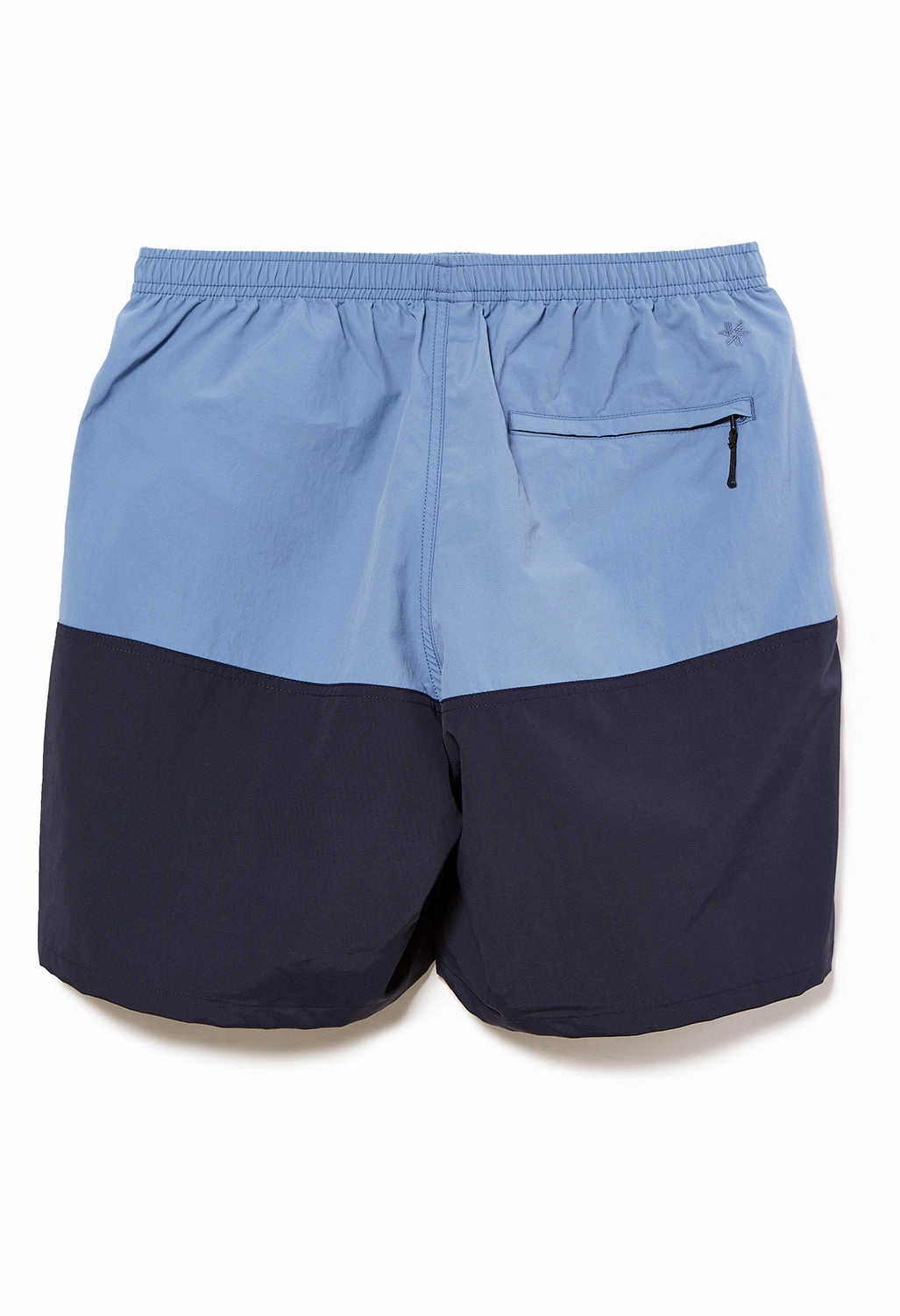 Goldwin Men's Nylon Bicolor Shorts 7" - Horizon Blue/Ink Navy Versatile Comfort