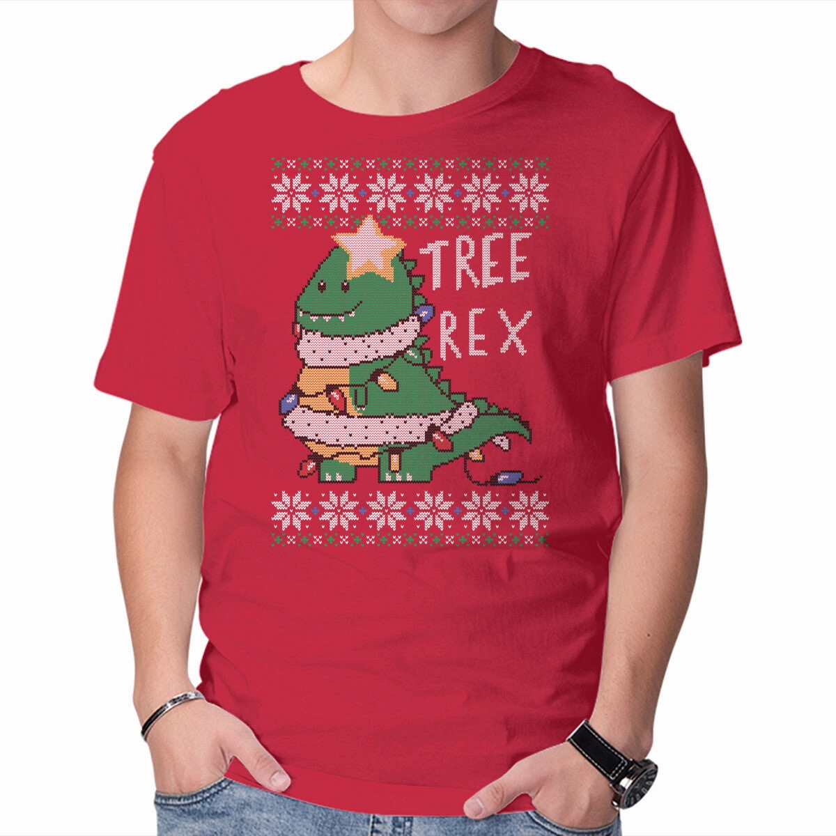right size Tree Rex Sweater