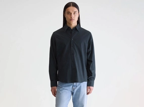 Franklin regular shirt (252 / M / PIRATE) Contrast Stitch birthday celebration