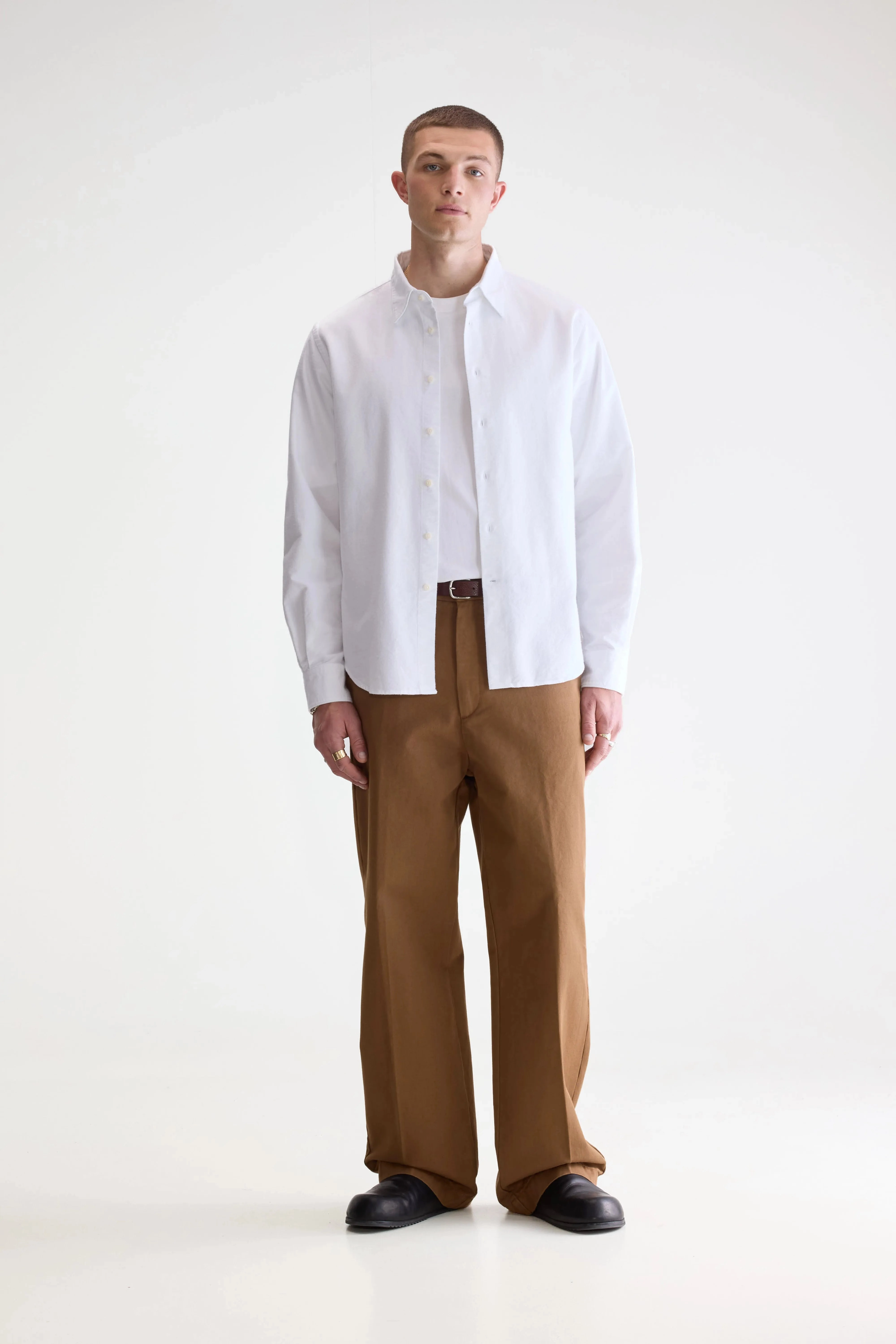 Unique Design Franklin regular shirt (252 / M / WHITE)