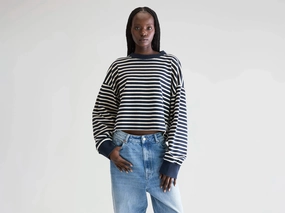 Flatlock Seam Franto long-sleeve t-shirt (252 / W / STRIPE A)
