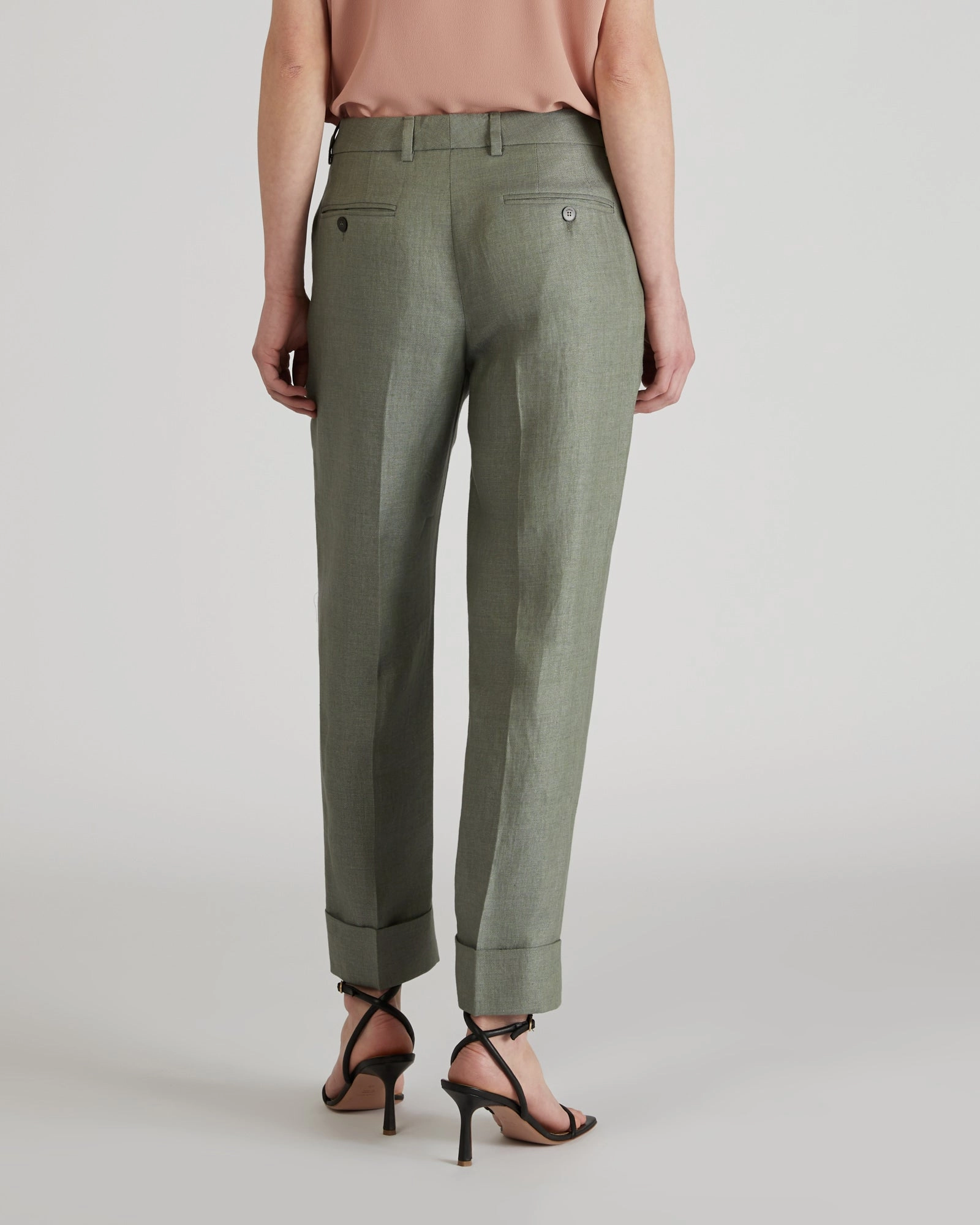 Regular fit linen trousers Sport Layer