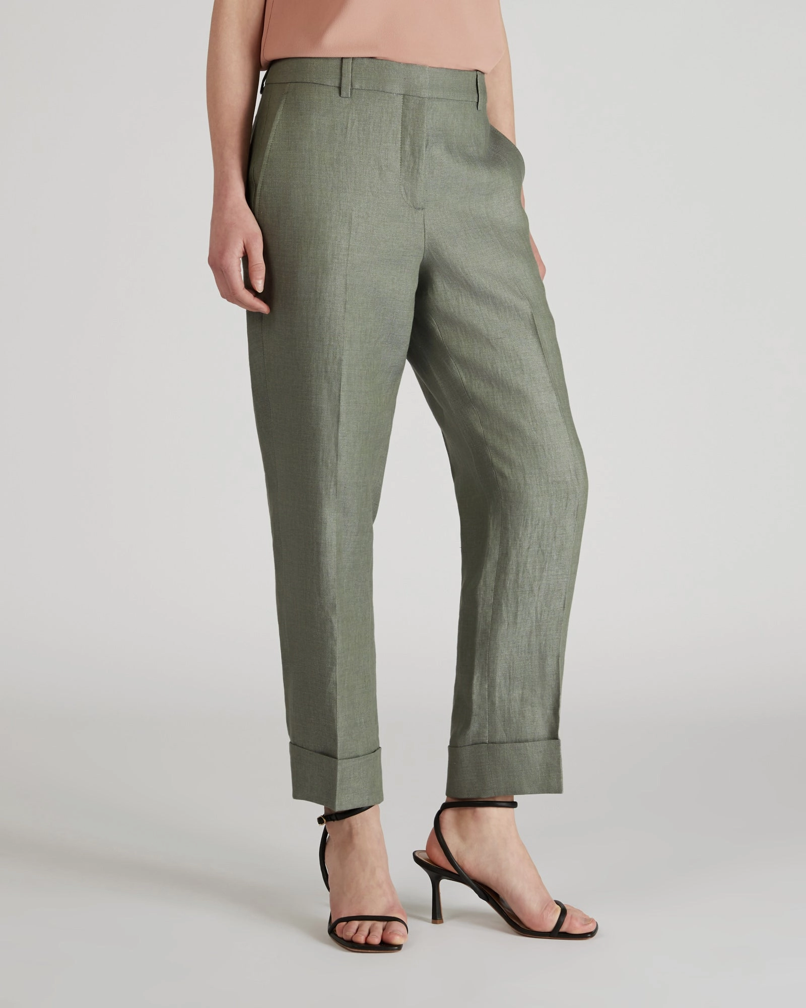 Low Maintenance Regular fit linen trousers