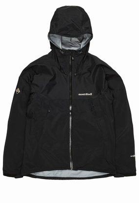Montbell Men's Thunder Pass Jacket - Black Thermal Core Technology