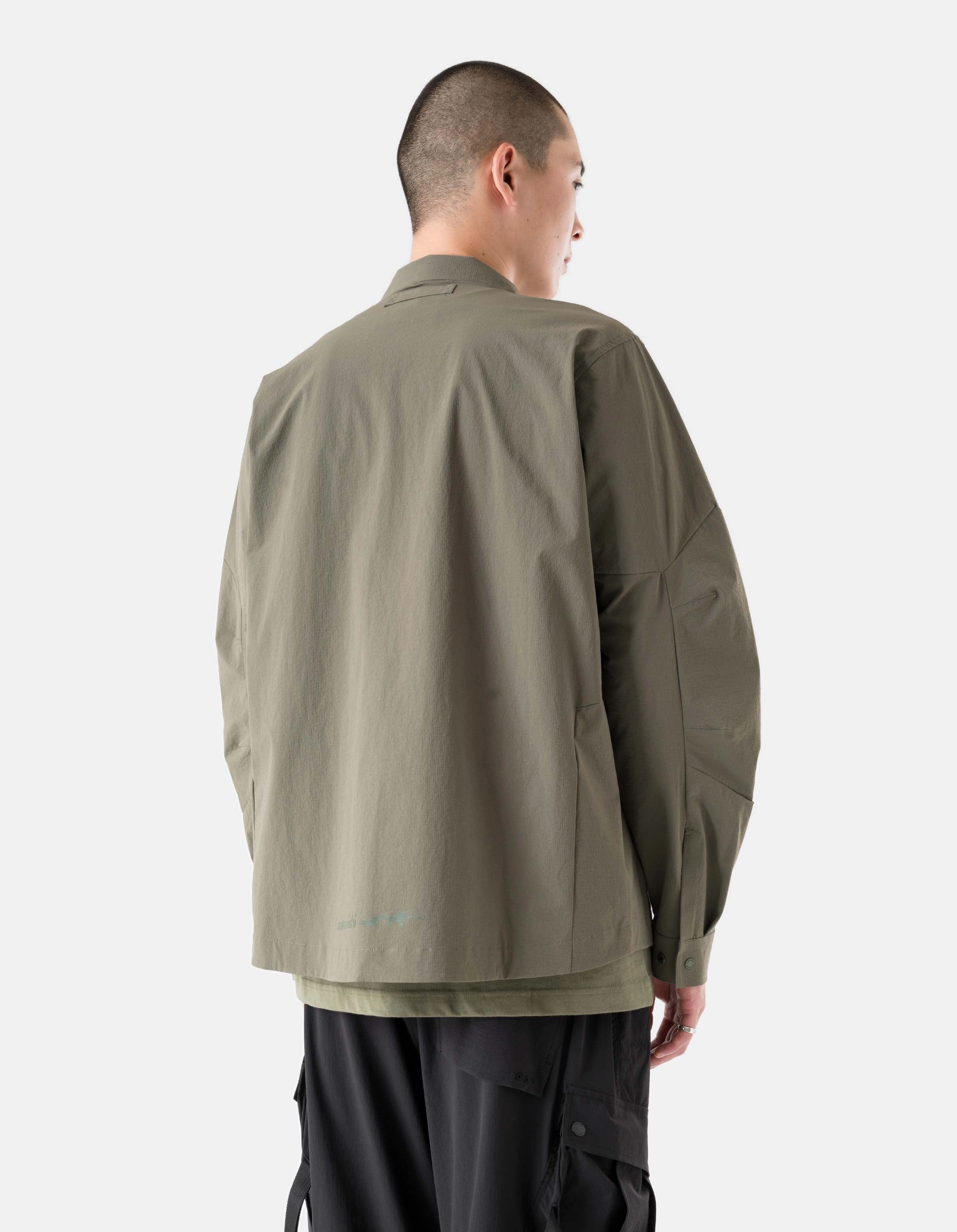 6231 Cordura? Tech Overshirt Olive Mid Length