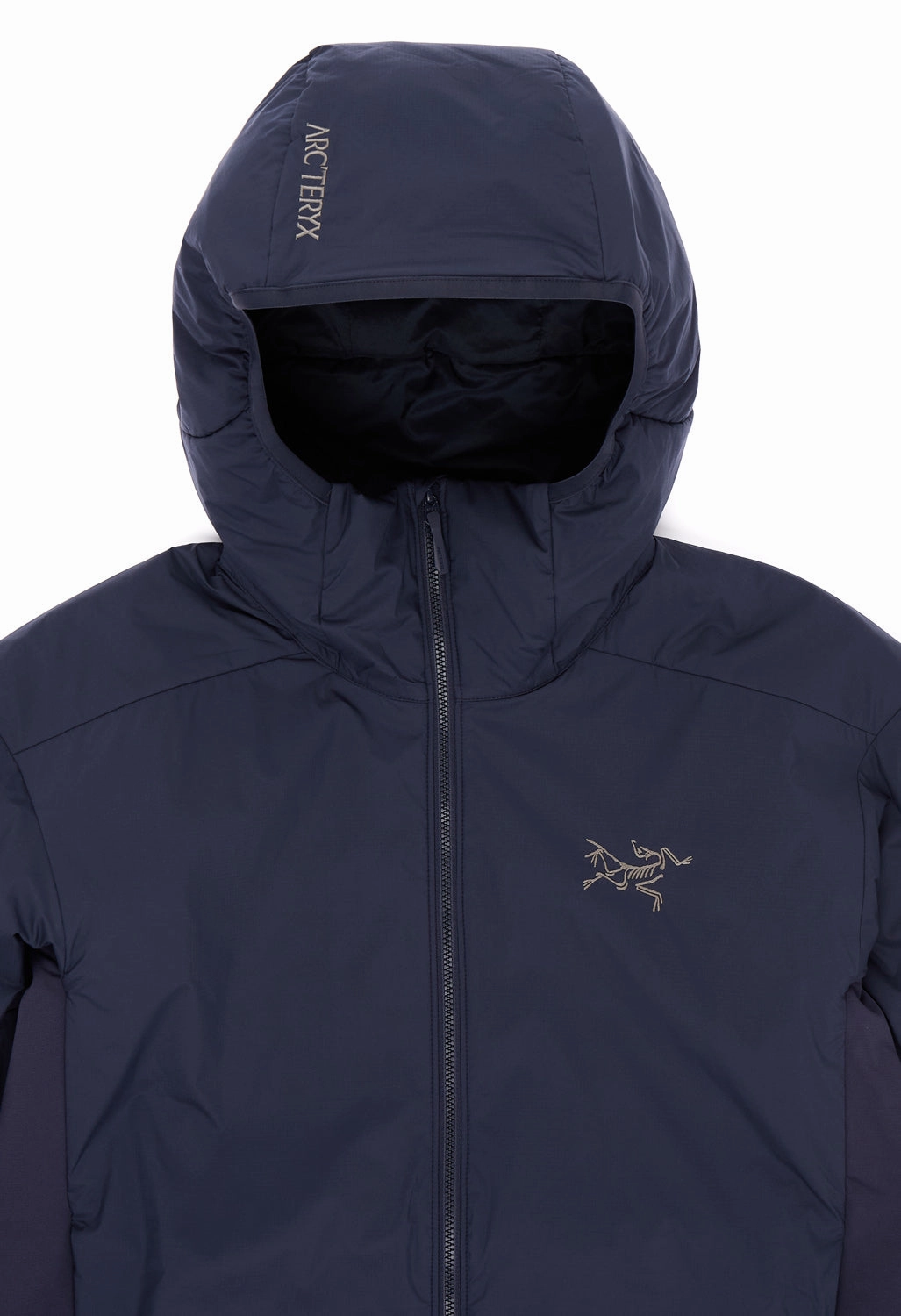 Arc'teryx Men's Atom Hoody - Black Sapphire Noise Reducing Fabric