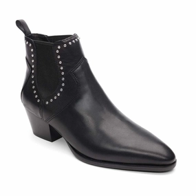 Funk Western Studded Bootie Shock Absorbing Functional Minimalist Storm Proof
