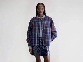 Galatea tartan shirt (252 / W / CHECK B) Long Sleeve Functional Wear