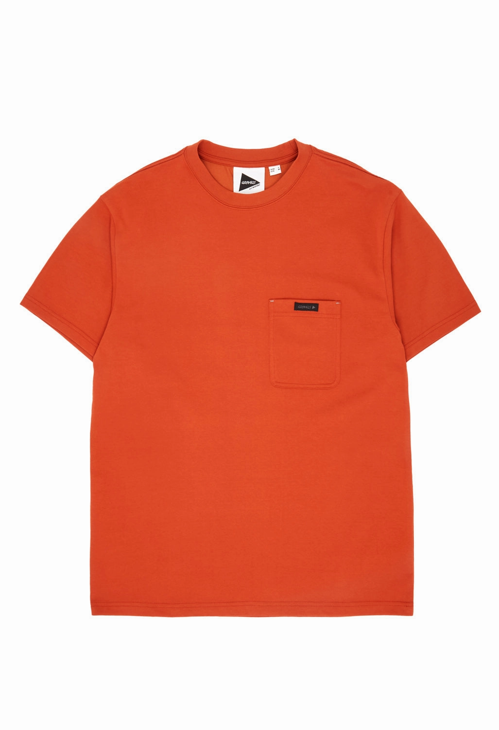 Gramicci x And Wander Backprint Tee - Red Timeless Fit Non Toxic Printing