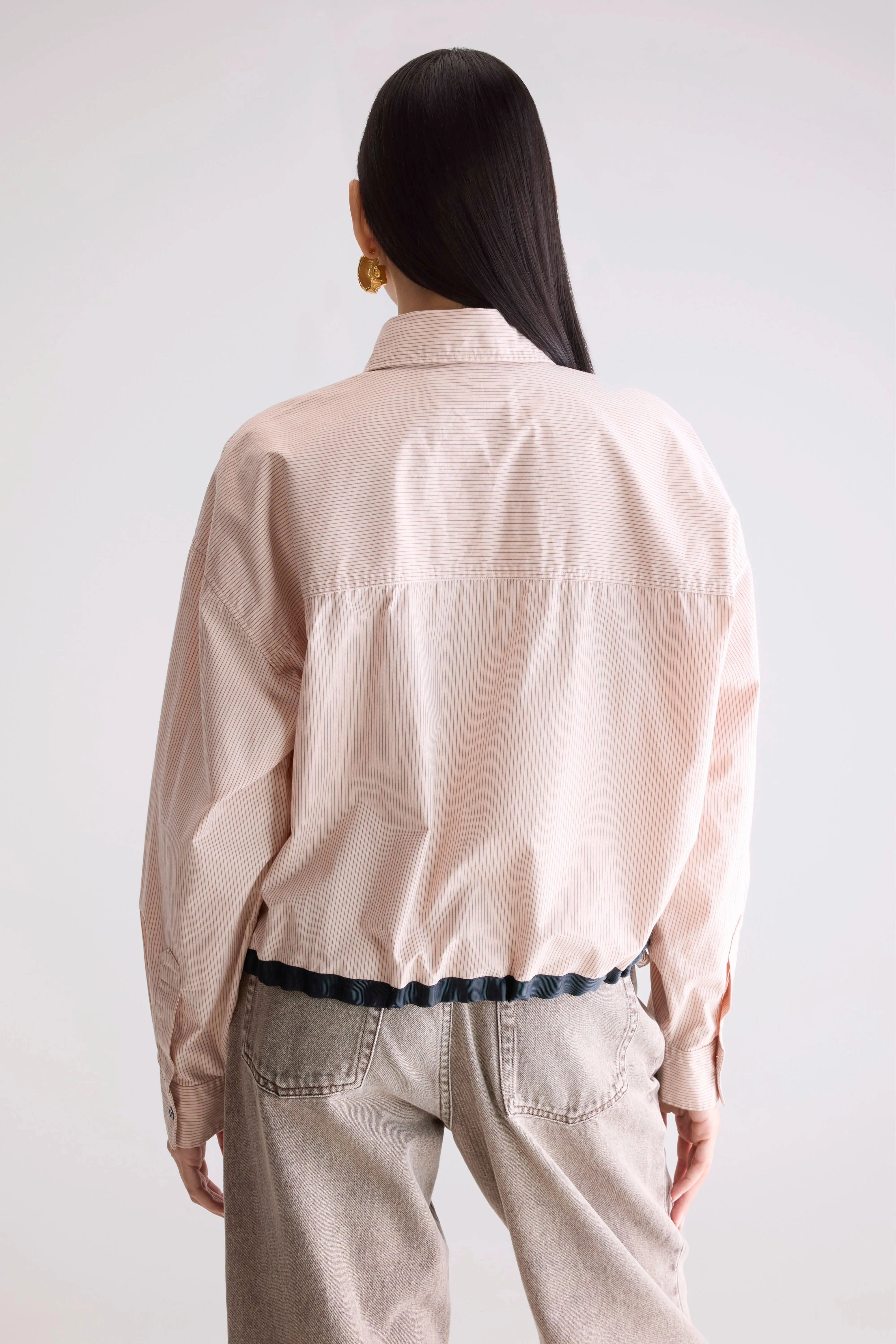 All-Season Wear Glow adjustable shirt (252 / W / STRIPE V)