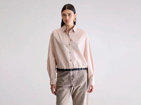 Glow adjustable shirt (252 / W / STRIPE V) Fitted Silhouette Road Trip Ready