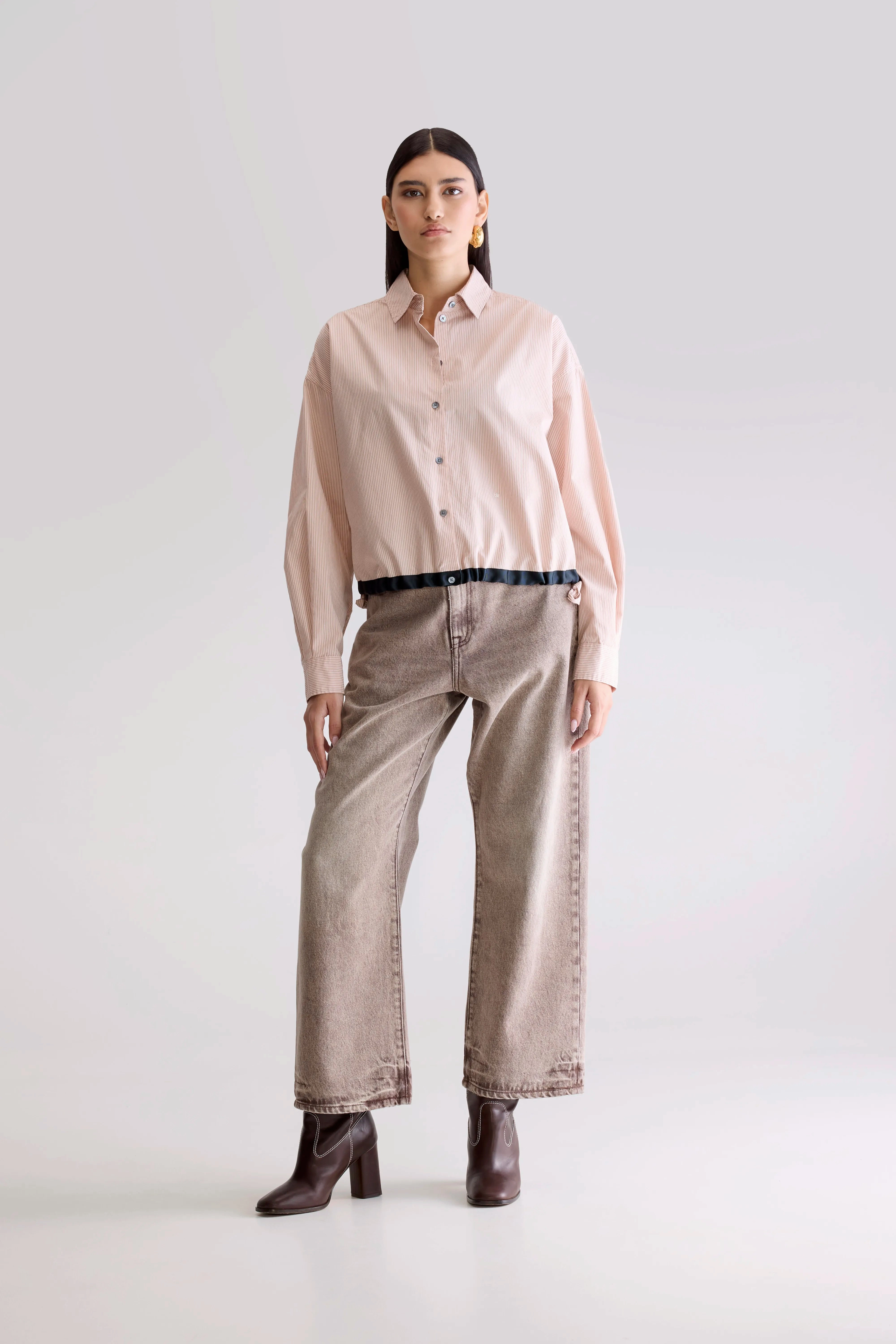 Breathable Fit Glow adjustable shirt (252 / W / STRIPE V)