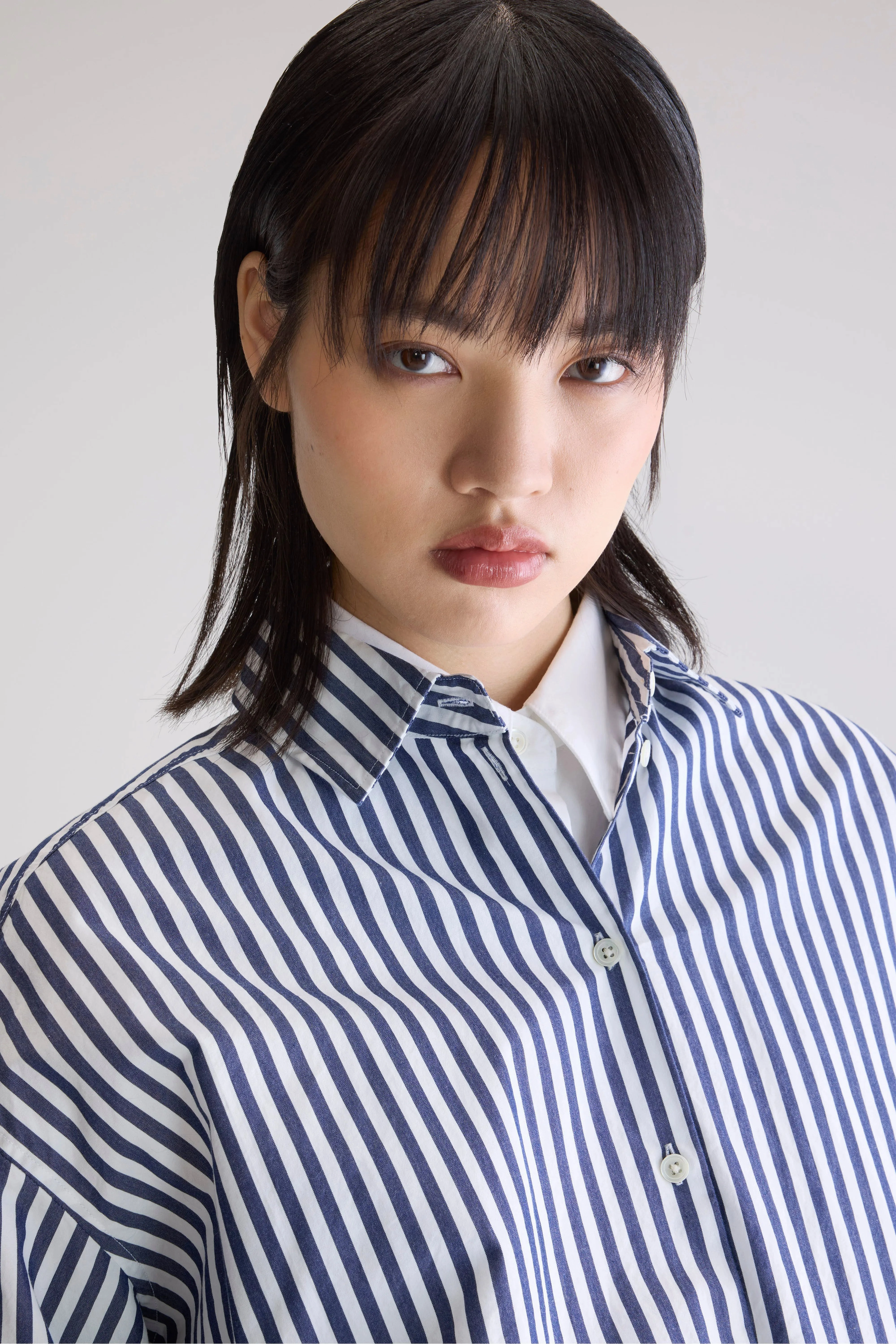 Glow adjustable shirt (252 / W / STRIPE Z) Relaxed Design