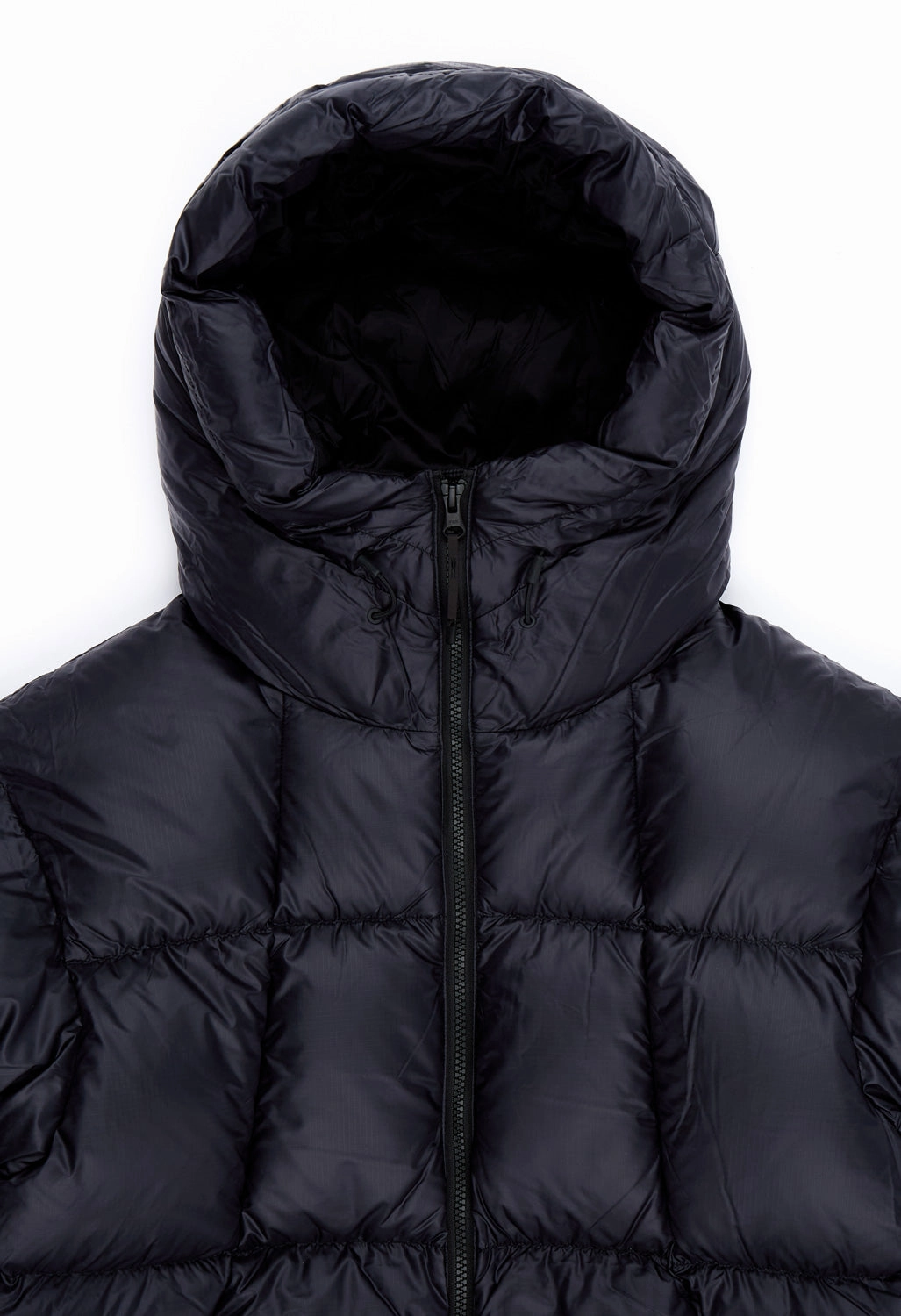 Zipper Closure Mechanism Goldwin PERTEX QUANTUM Down Parka - Black
