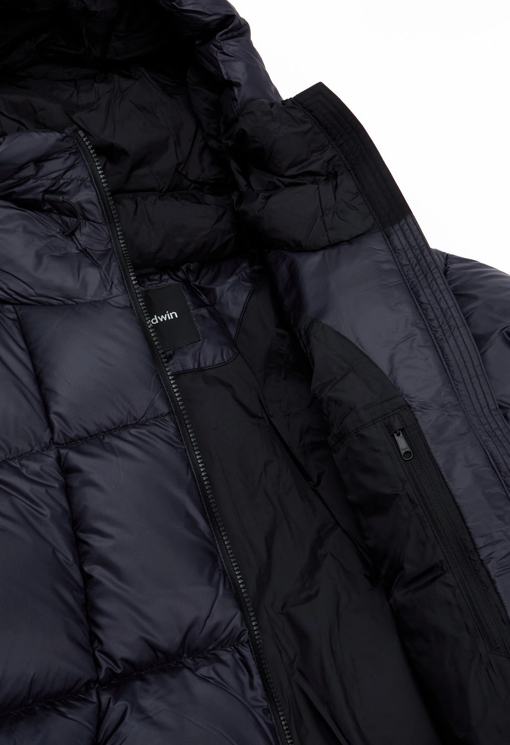 Weather Smart Look Goldwin PERTEX QUANTUM Down Parka - Black