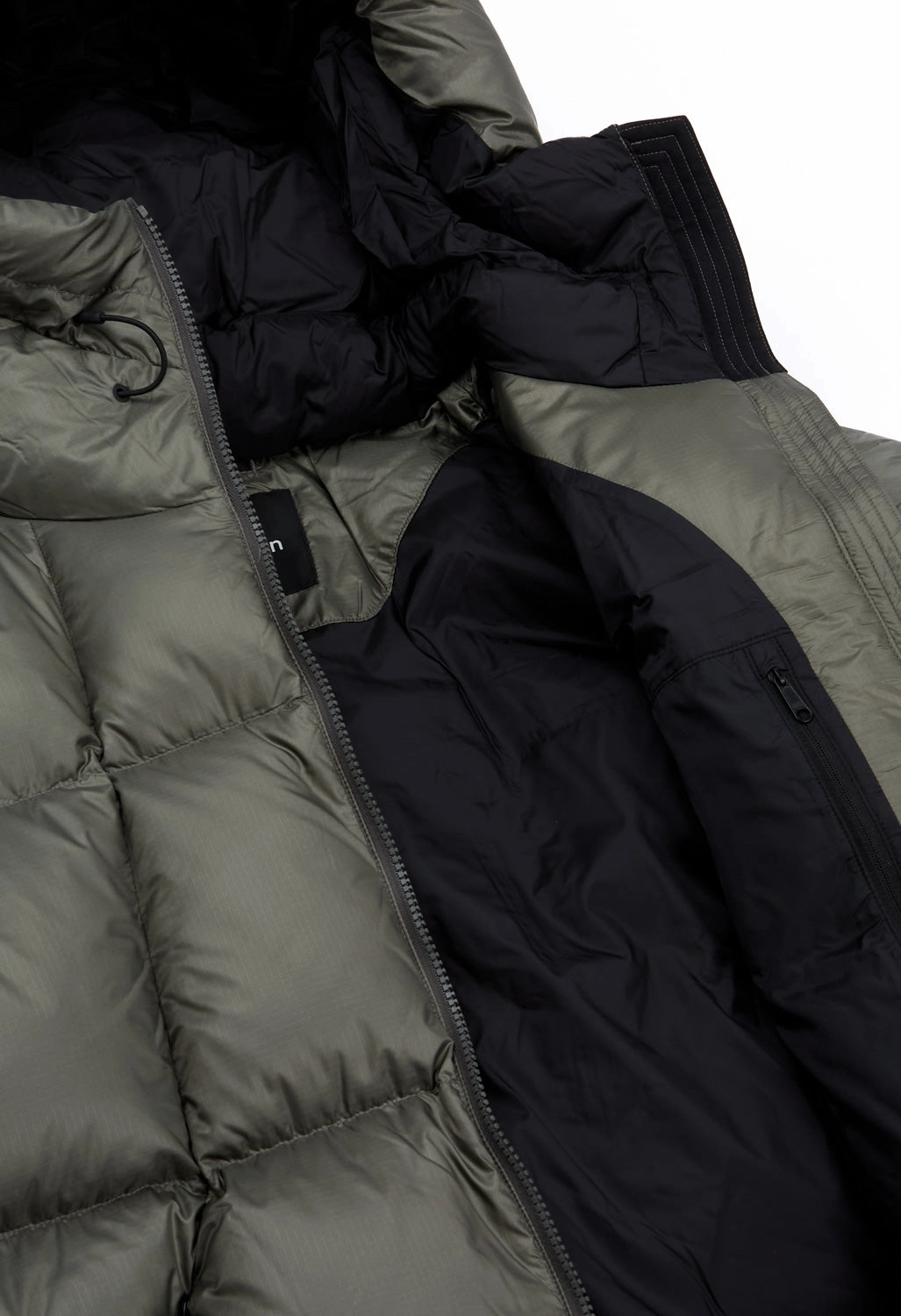 Goldwin PERTEX QUANTUM Down Parka - Gunmetal Stain Resistant Reflective Safety Trim