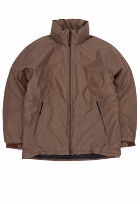 Stretchable Panels Goldwin WINDSTOPPER by GORE-TEX LABS Puffy Jacket - Taupe Mocha