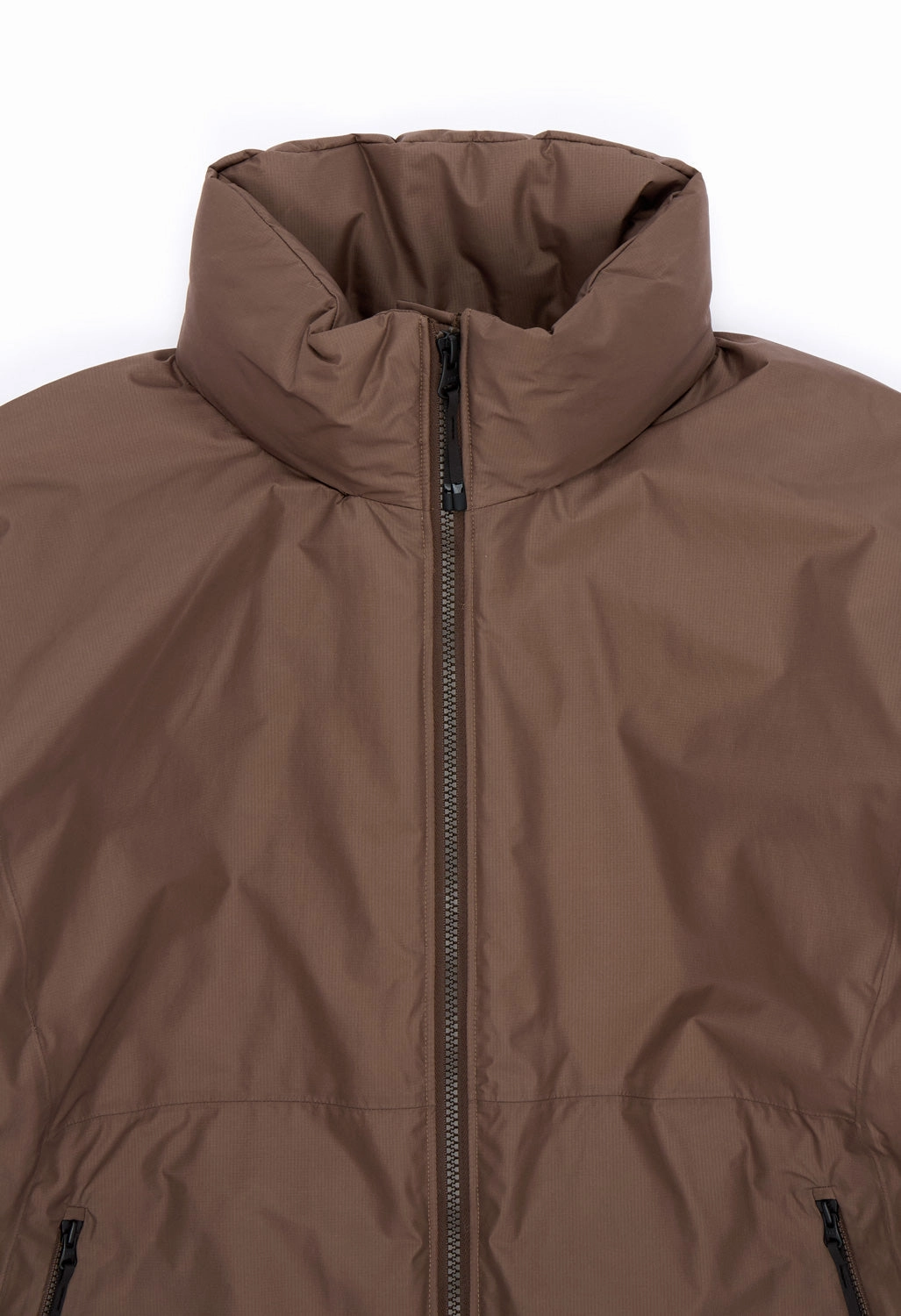 Quick Release Buckle Mechanism Outdoor Style Staple Goldwin WINDSTOPPER by GORE-TEX LABS Puffy Jacket - Taupe Mocha