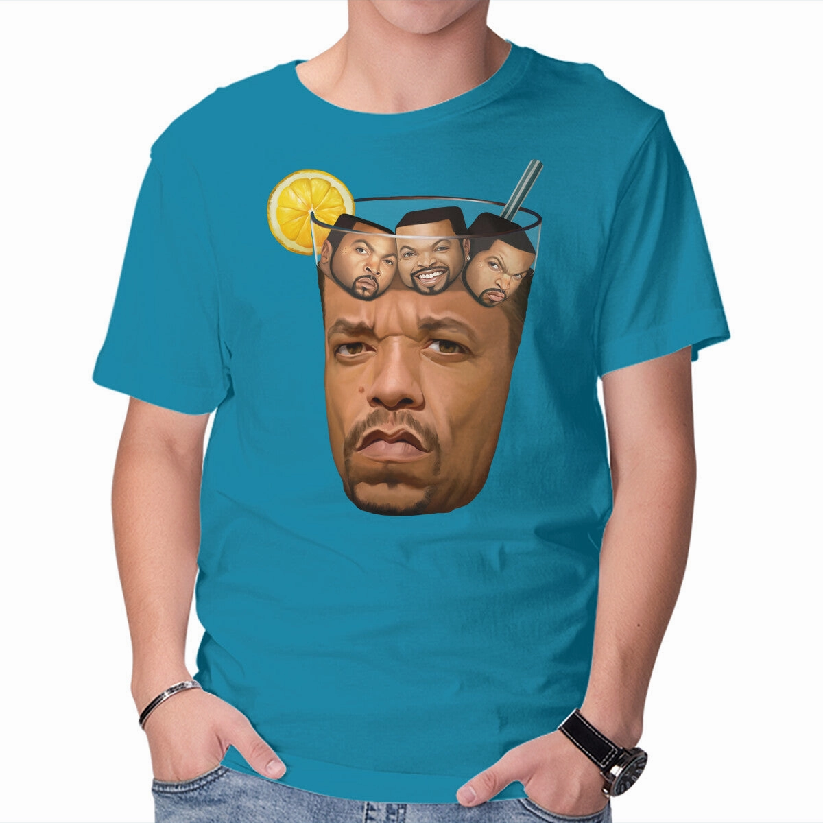 Got Tea? Multi Panel Structure Stretchy Fit
