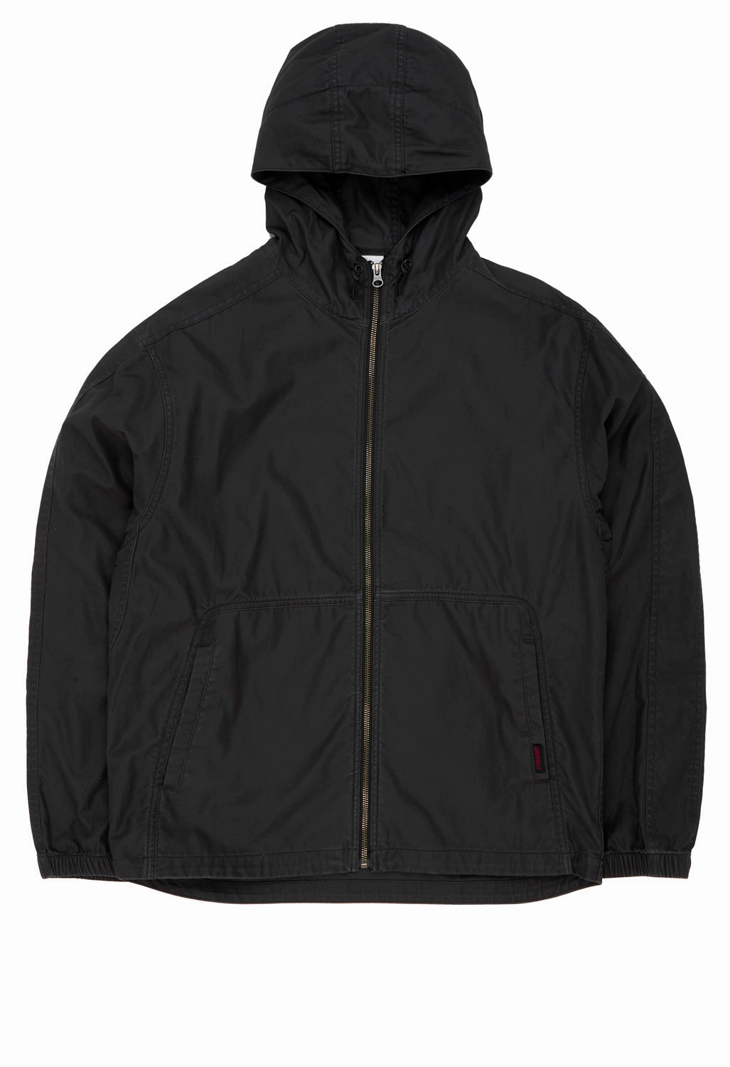 Contrast Stitch Gramicci Men's Beach Hoodie Jacket - Vintage Black