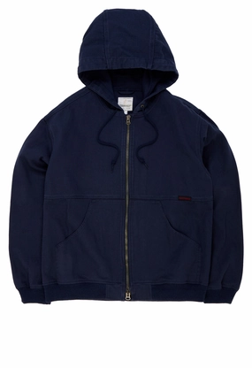 Gramicci Men's El Cap Canvas Hooded Jacket - Navy Chill Look