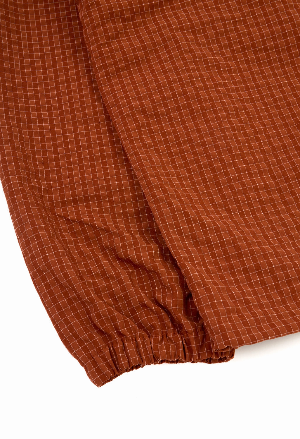Waterproof Zipper Closure Gramicci Men's Northside Plaid Hooded Jacket - Brick