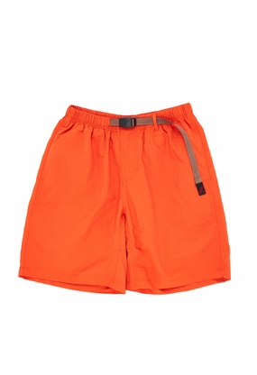 Gramicci Men's Nylon Loose Shorts - Orange No Friction
