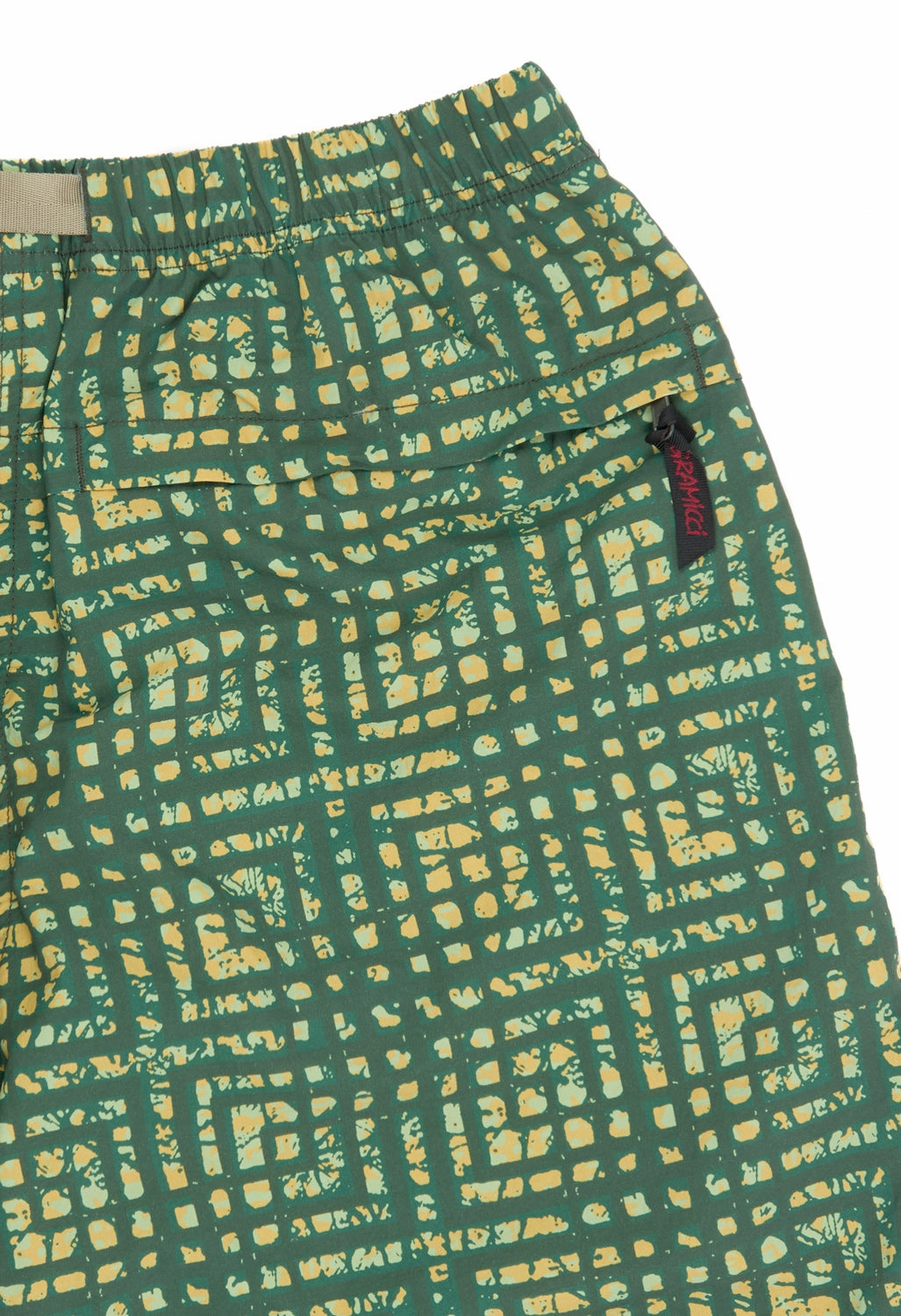 Lightweight Feel Everyday Active Gramicci Men's Nylon Packable G Shorts - Batik Green