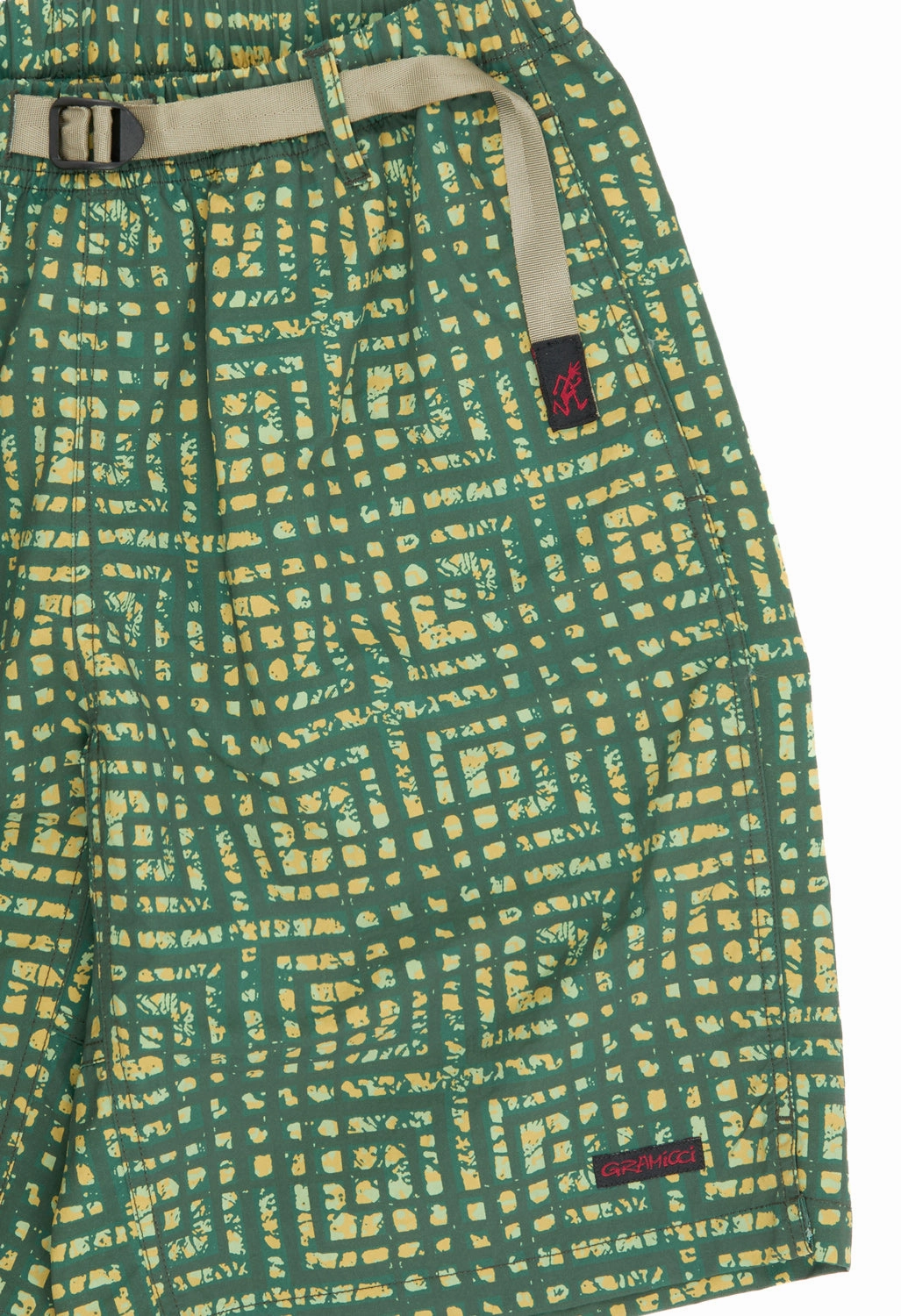 Effortless Motion Sleek Design Gramicci Men's Nylon Packable G Shorts - Batik Green