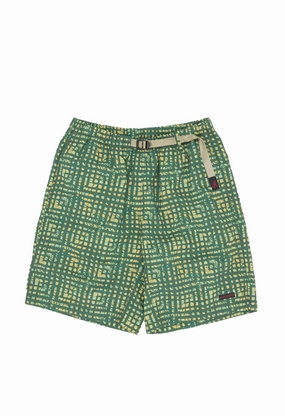 Gramicci Men's Nylon Packable G Shorts - Batik Green Flatlock Seam Technology