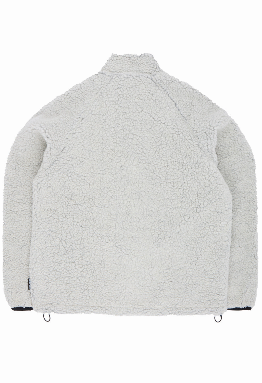 ReinforcedElbows Thermal Insulation Layer Gramicci Men's Reversible Sherpa Jacket - Natural / Chartreuse