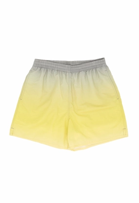 Dynamic Tension Control Gramicci Men's Tide Swim Shorts - Yellow Gradient