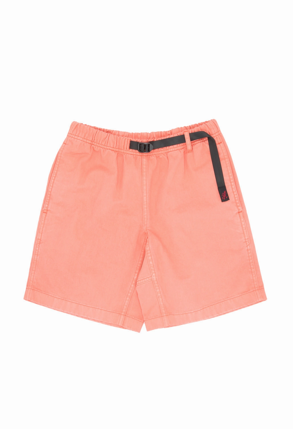 Elastic Waistband Design Eco Friendly Material Gramicci Women's G Shorts Pigment Dyed - Deep Coral Pigment