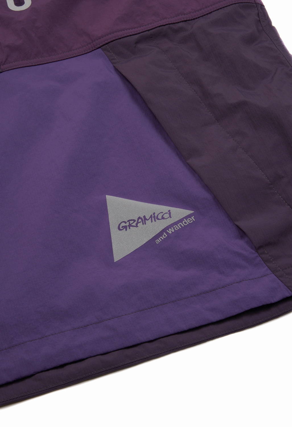 Gramicci x And Wander Patchwork Wind Tee - Multi Purple Flexible Design