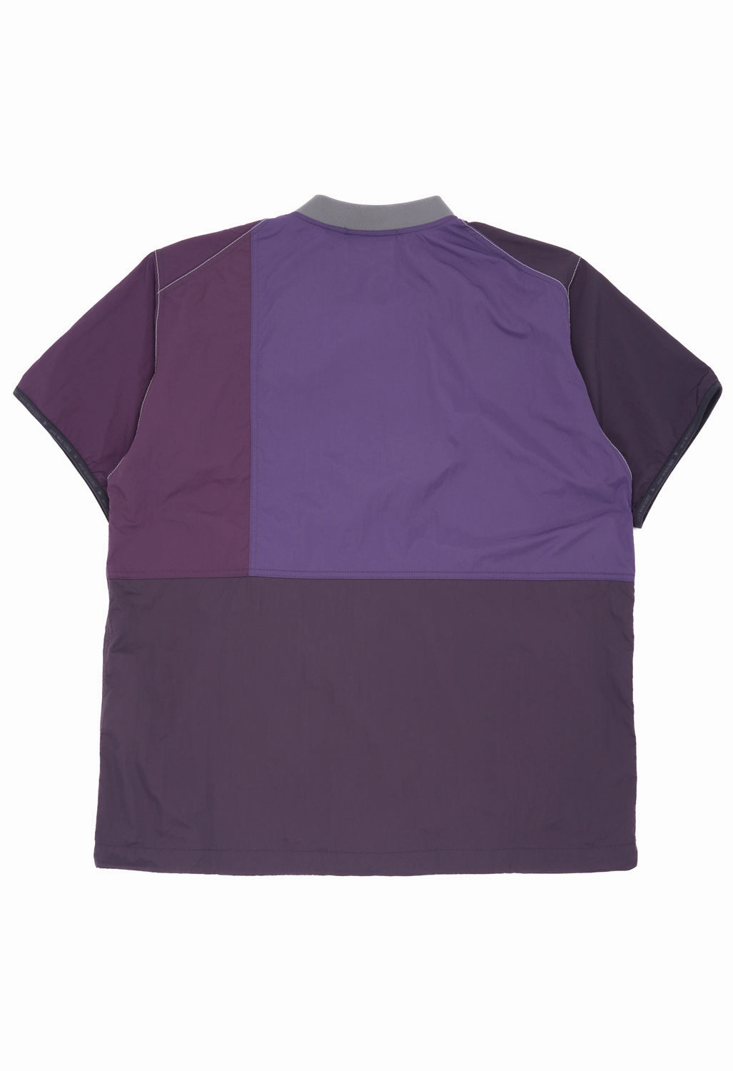Gramicci x And Wander Patchwork Wind Tee - Multi Purple Lightweight Comfort Wear