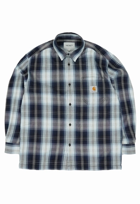 Sustainable Design Holiday Style Carhartt Wip Long Sleeved Blanton Shirt - Blanton Check / Mizar