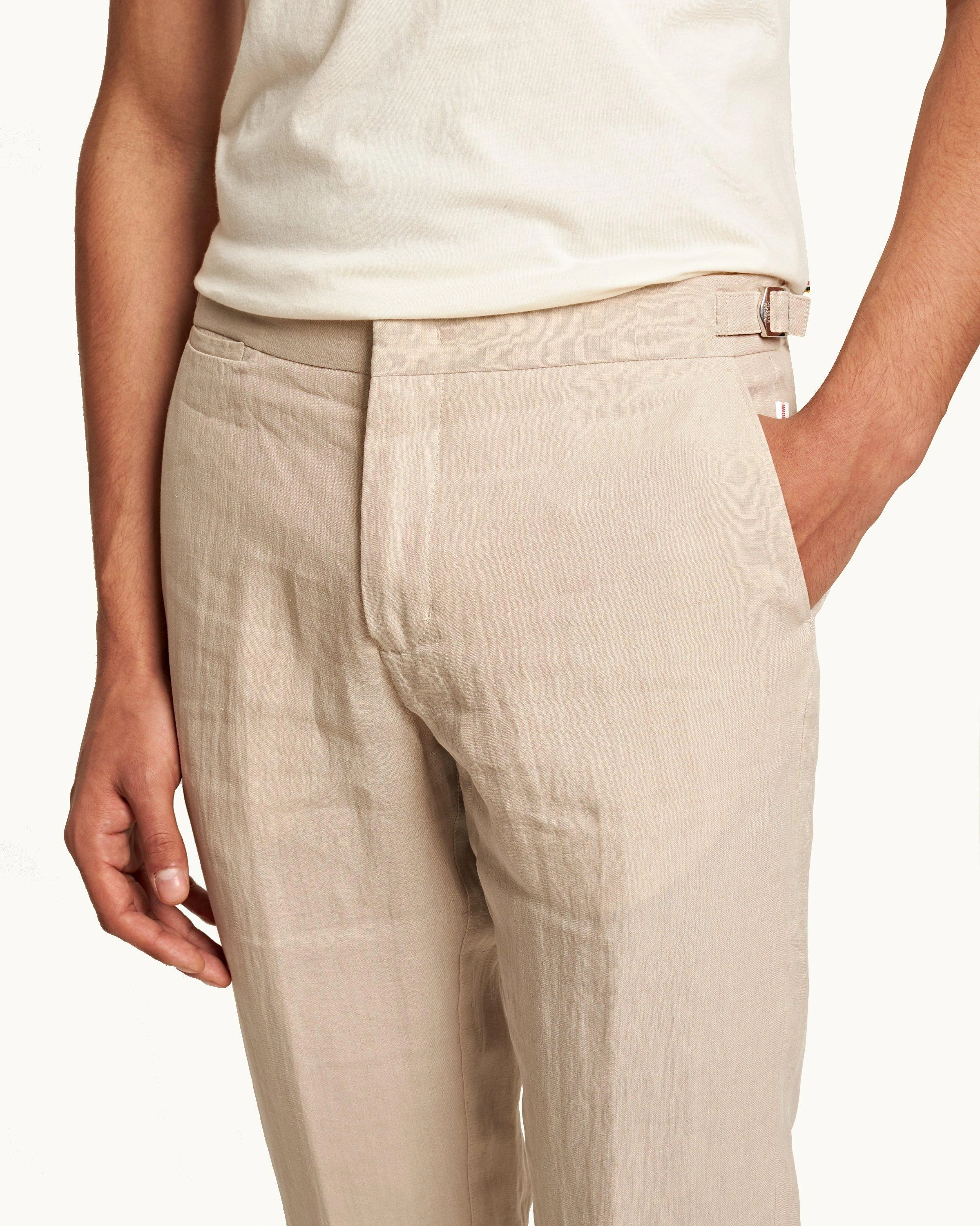 Four Way Stretch Griffon Linen