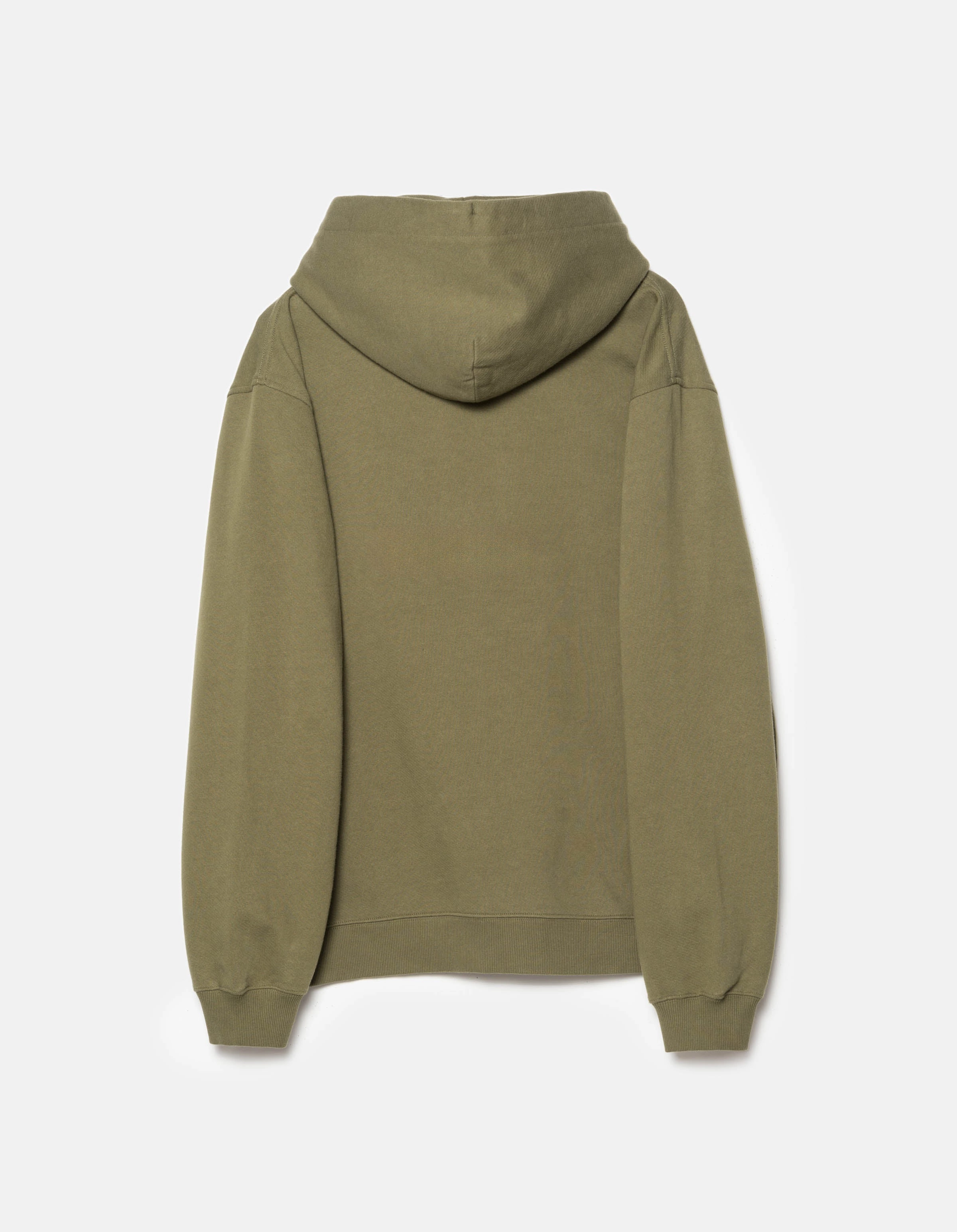 Fashionable Vibes 7088 Bering Strait Map Embroidered Hooded Sweat Olive OG-107F