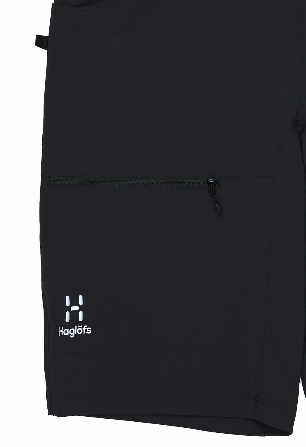 Classic Cut Anti Static Technology Haglofs Men's Roc Lite Standard Shorts - True Black