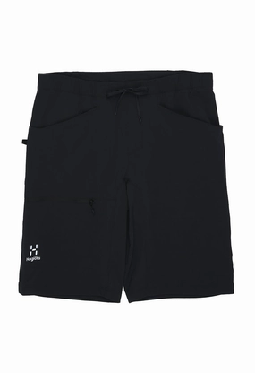 Haglofs Men's Roc Lite Standard Shorts - True Black Versatile Comfort warm tones