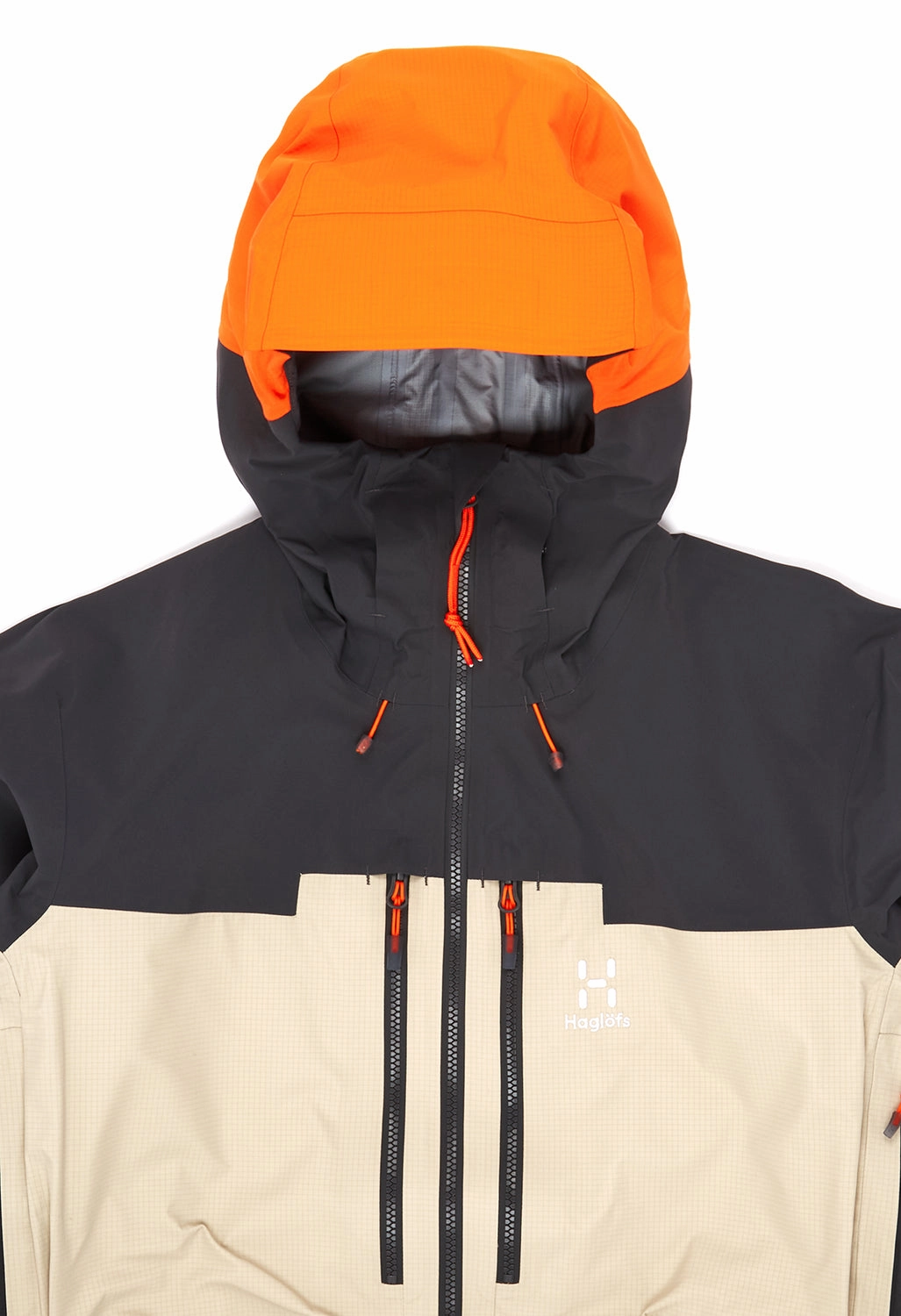 Haglofs Men's Spitz GORE-TEX Pro Jacket - Chalk Beige / Magnetite Timeless Piece