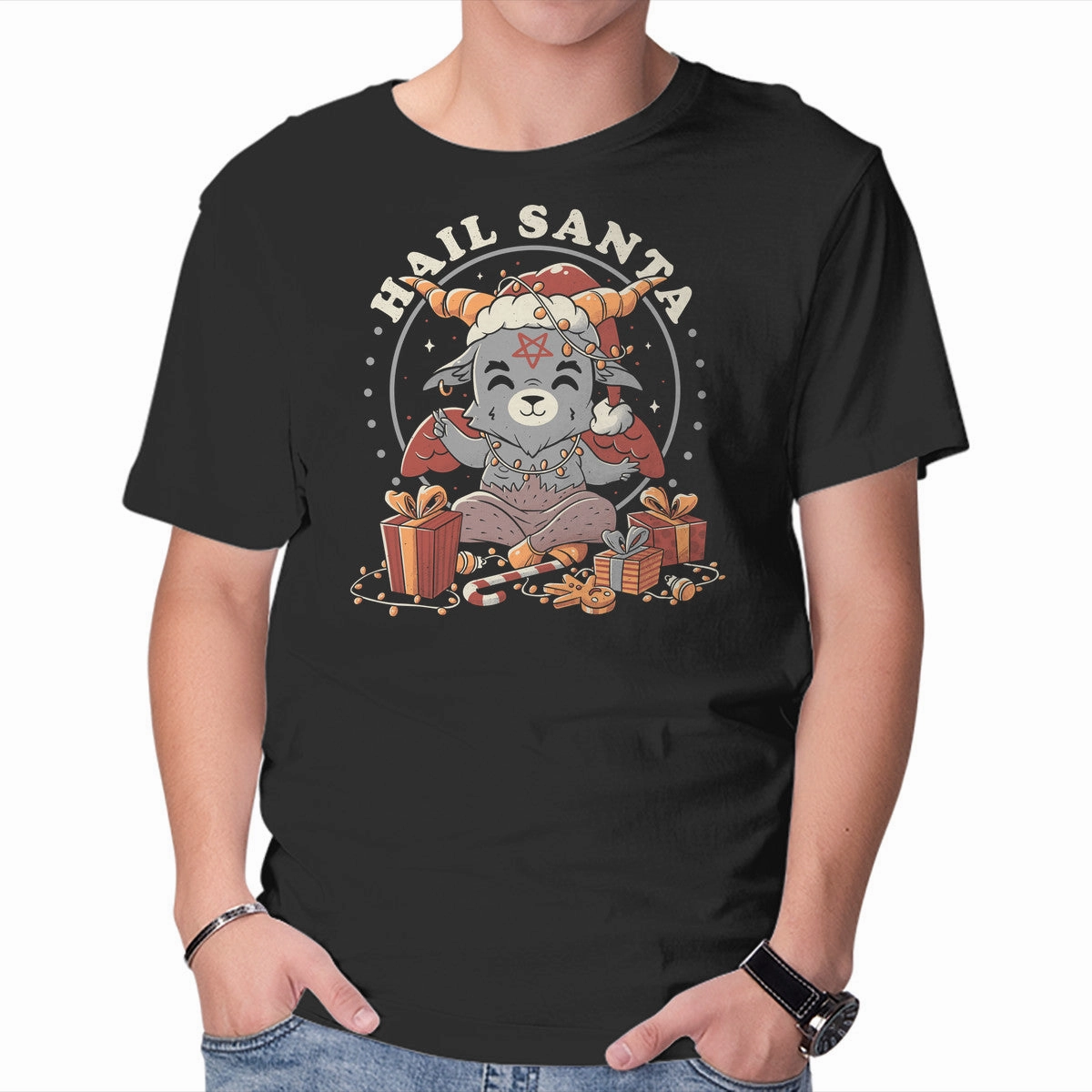 Sleeveless Hail Santa Claus