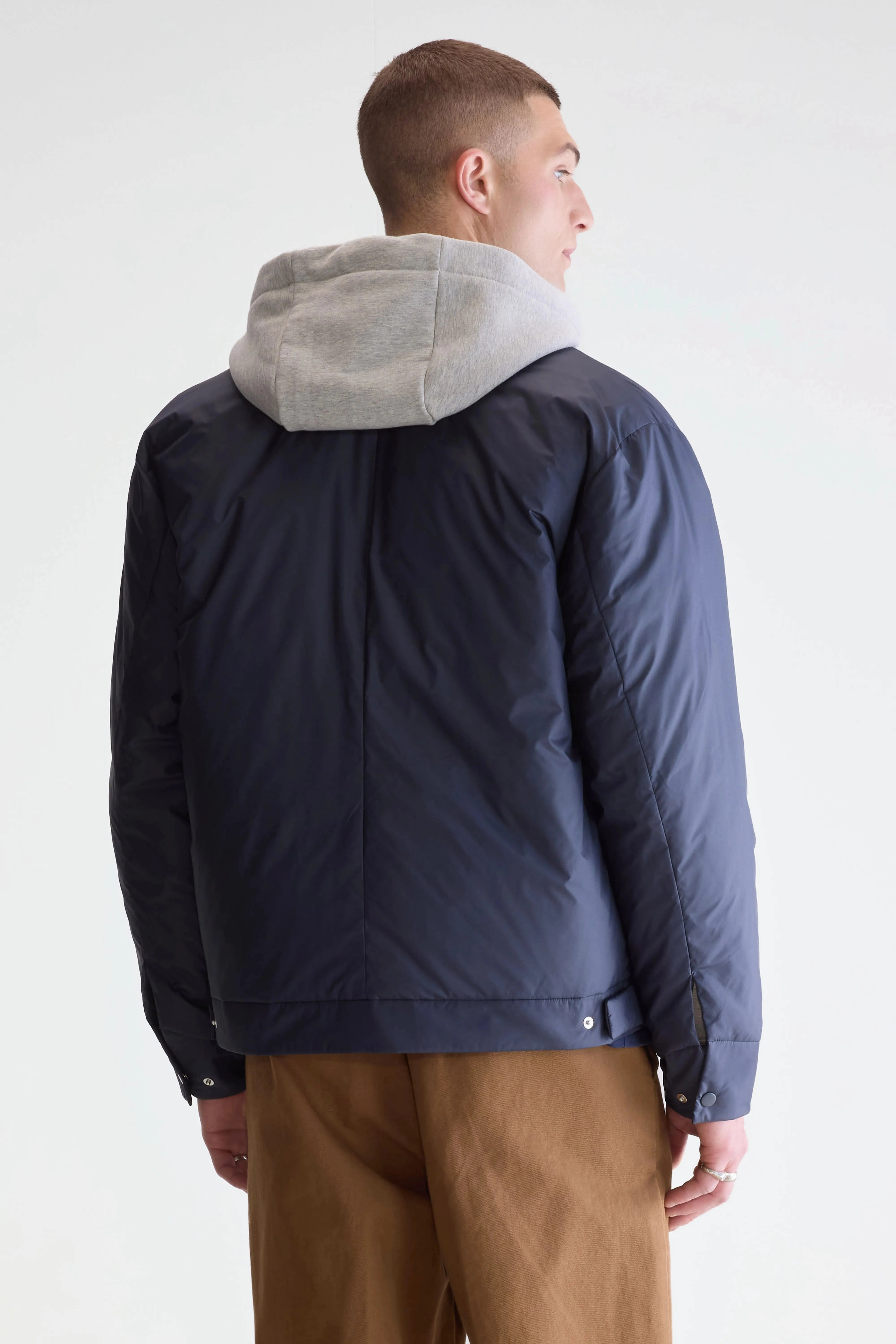 Snag Free Knit Hammy padded jacket (252 / M / NAVY)