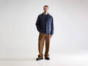 Sustainable Recycled Material Flexible Hem Adjustment Hammy padded jacket (252 / M / NAVY)