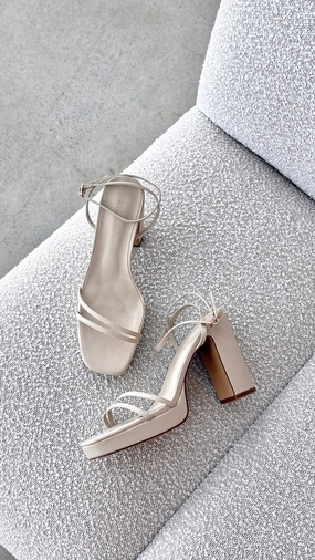 Office Mode Shiloh Heel - Champagne