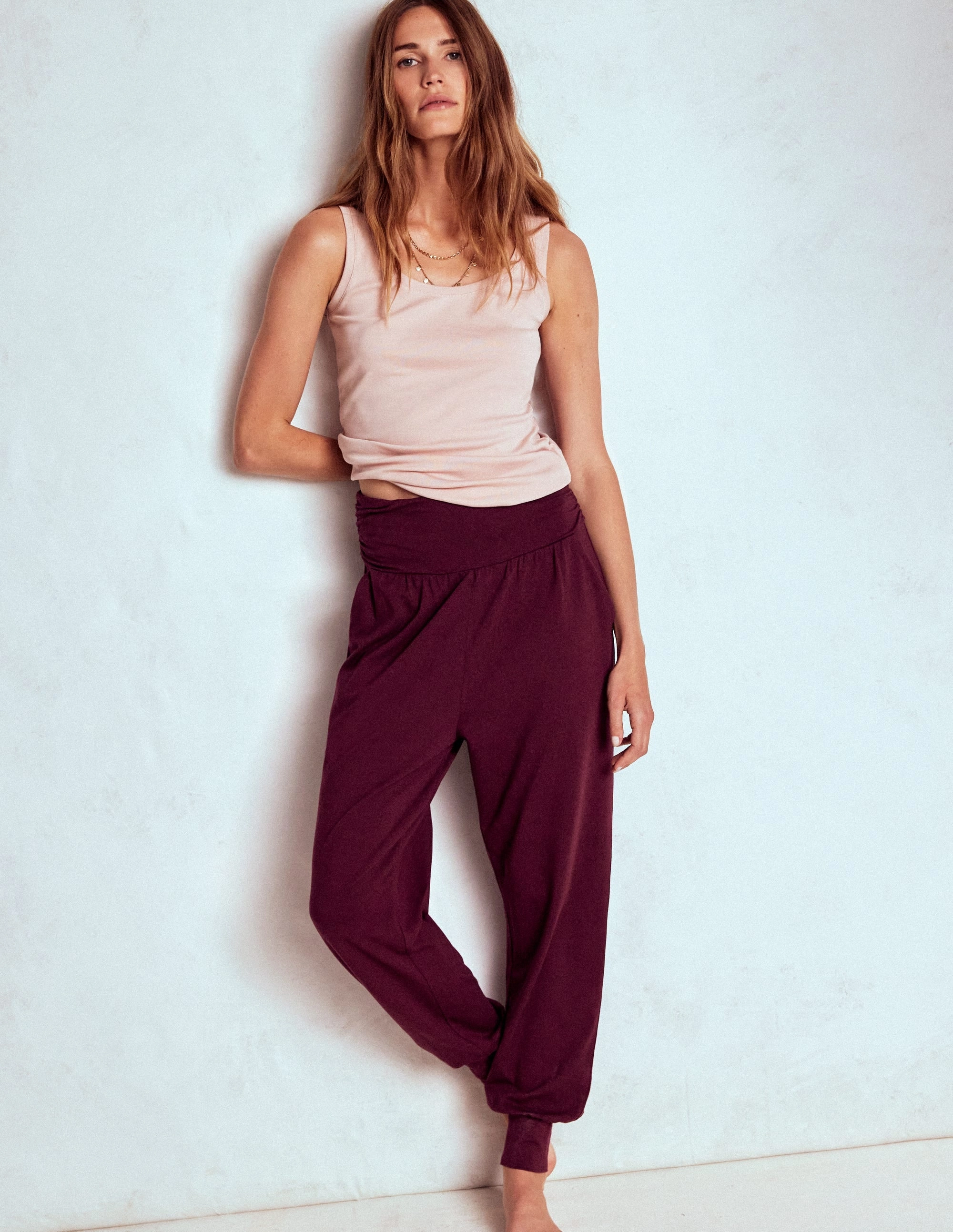 Hareem Jersey Joggers-Deep Wisteria Flex Wear Design Comfort Style